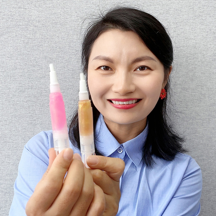 Stylo Gel de Blanchiment Des Dents En or 24 Carats