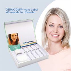 Kit De Blanchiment Des Dents De Marque Privée Avec Lumière