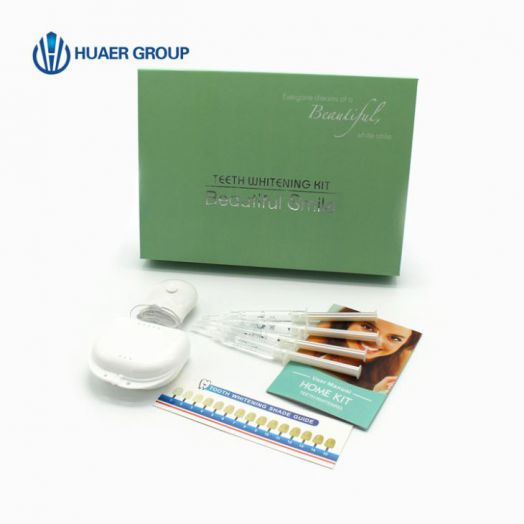 Kit De Blanchiment Des Dents De Marque Privée Avec Lumière