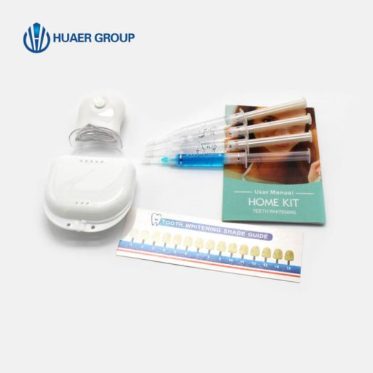 Kit De Blanchiment Des Dents De Marque Privée Avec Lumière