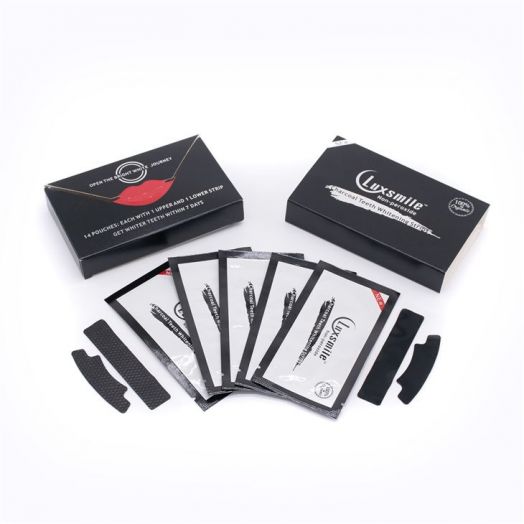Bandes De Blanchiment Des Dents Au Charbon Actif