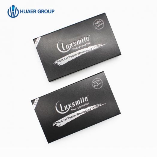 Bandes De Blanchiment Des Dents Au Charbon Actif