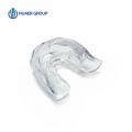 Plateau buccal en silicone double avec gel de blanchiment des dents