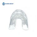 Plateau buccal en silicone double avec gel de blanchiment des dents