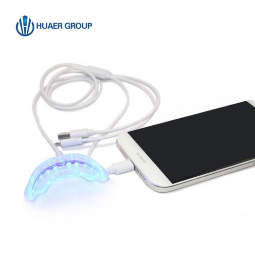 16 Ampoules De Lumière De Blanchiment Des Dents USB