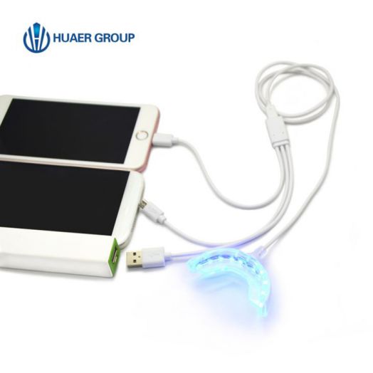 16 Ampoules De Lumière De Blanchiment Des Dents USB