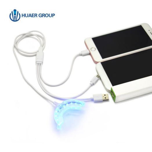 16 Ampoules De Lumière De Blanchiment Des Dents USB