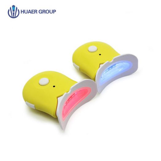 Lumière De Blanchiment Des Dents à Led Bleue Et Rouge