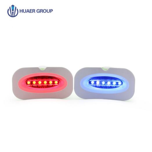 Lumière De Blanchiment Des Dents à Led Bleue Et Rouge