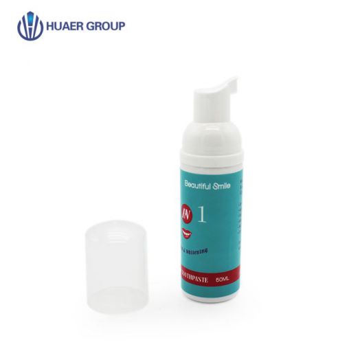 Dentifrice Mousse au Peroxyde d'Hydrogène 2 en 1