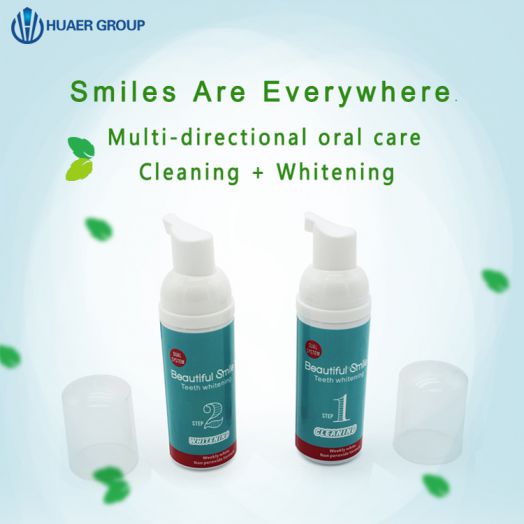 Dentifrice Mousse Blanchissant les Dents au Charbon