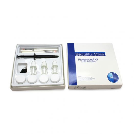 Kit Professionnel De Liquide Et De Poudre De Blanchiment Des Dents Pour 5 Patients