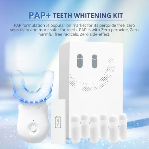 Kits De Dosettes De Blanchiment Des Dents Avec Lumière LED Bleue