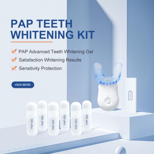 Kits De Dosettes De Blanchiment Des Dents Avec Lumière LED Bleue