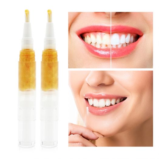 Stylo Gel de Blanchiment Des Dents En or 24 Carats